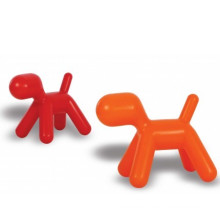 Hund geformte Kinder Plastikstuhl (XS-134)